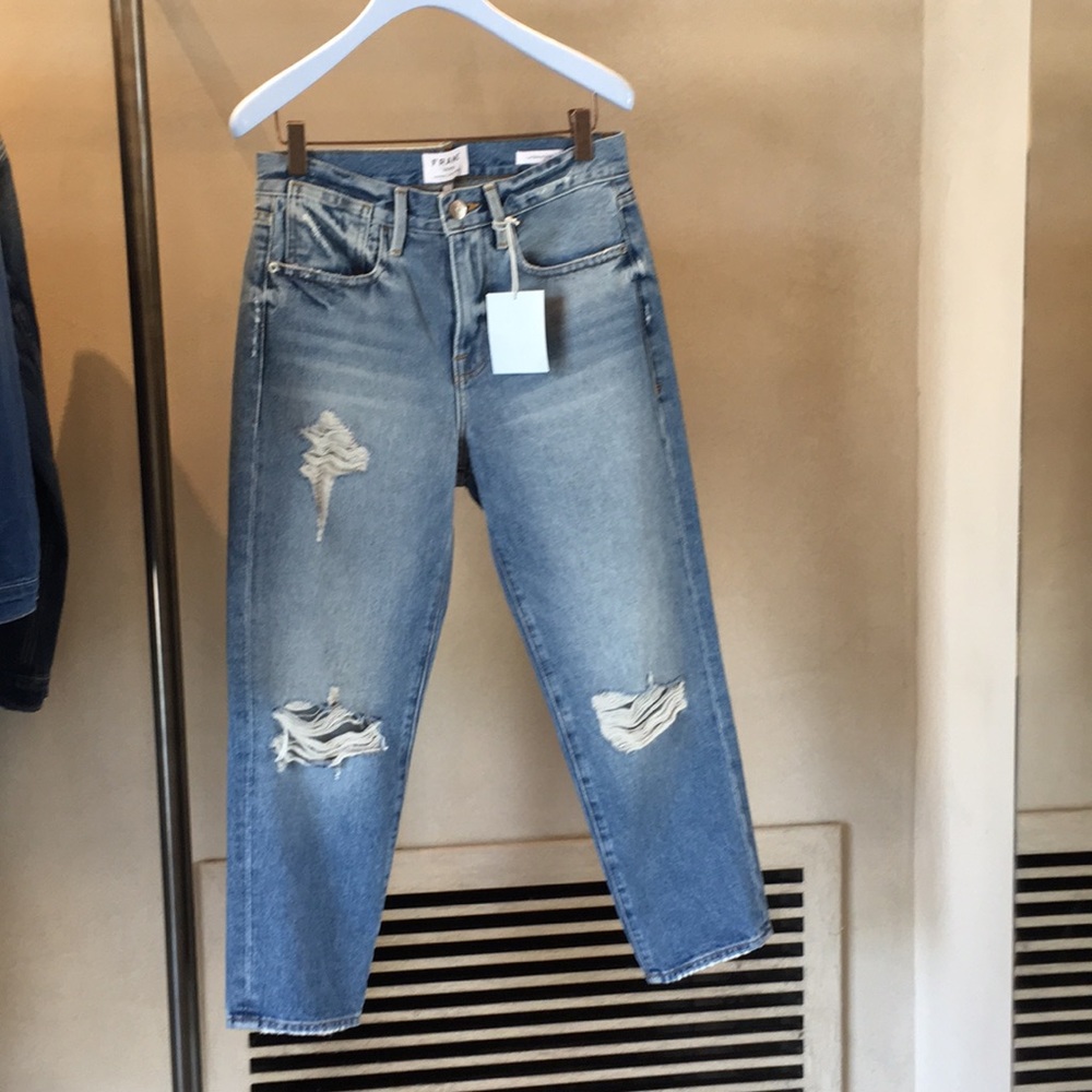 FRAME DENIMN LE STEVIE CROP NTW